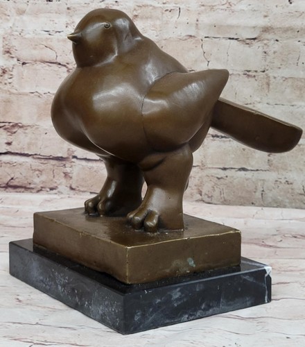 Bird fernando botero bronze - bird,