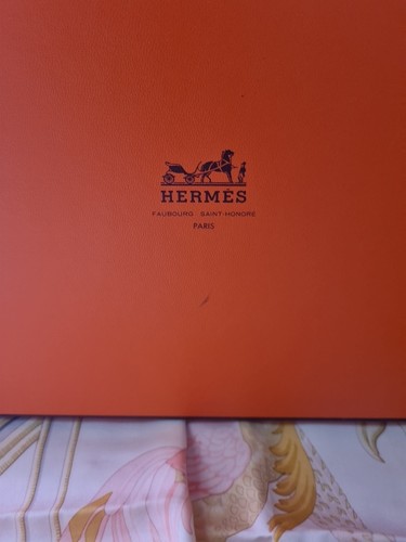 Carre soie foulard hermes - soie,