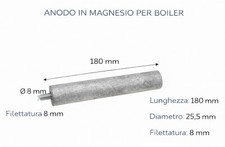 Anode En Magnésium 180 X 25,5