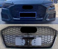 For 2019-2023 Audi A6 S6 C8  RS6 Style Front bumper mesh Honeycomb Grille grill