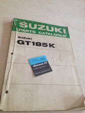 Suzuki GT185K GT185 K GT 185 parts list catalogue liste pièce détachées ed. 73