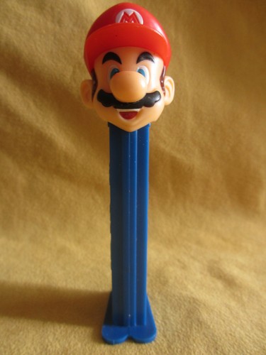 Figurine pez mario - mario, bross