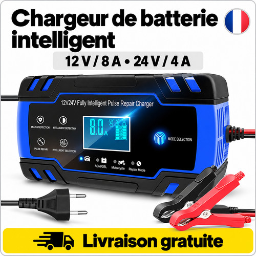 Chargeur batterie voiture