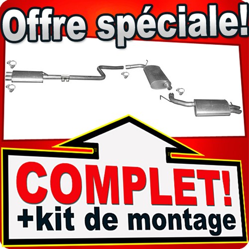 Ligne pot échappement pour - ligne,