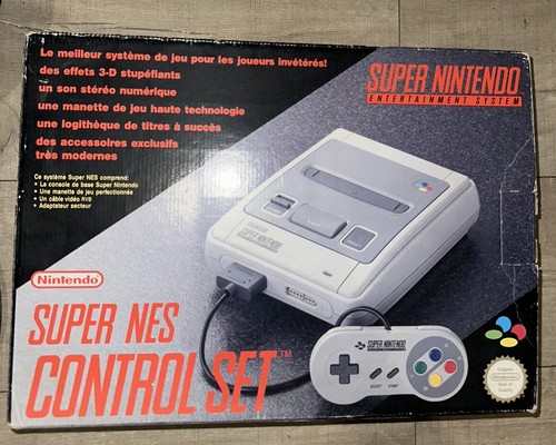 Super nintendo snes boîte - nintendo, en