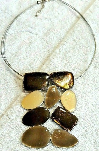 Neuf collier acier et - ,