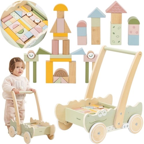 Chariot pousseur bois viga - chariot,