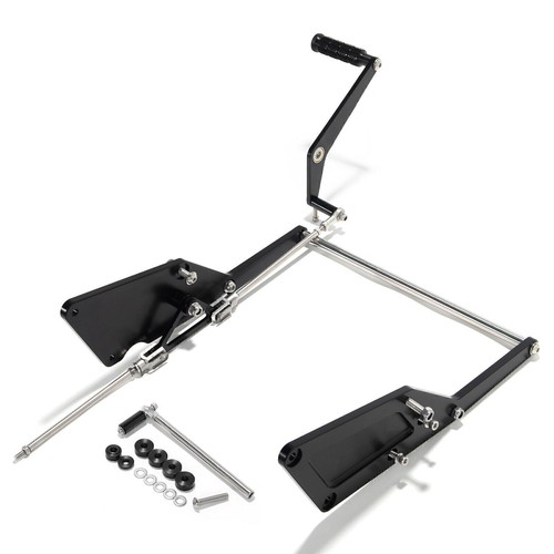 Noir repose pieds commandes - repose-pieds,