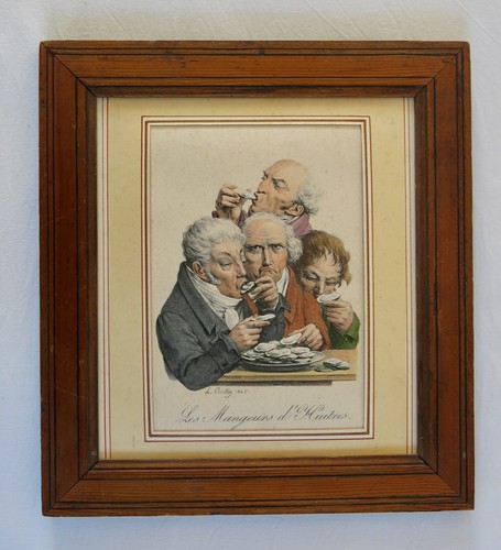 Boilly les mangeurs - les, d'huitres