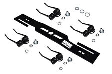 lame pour scarificateur / lame pour tondeuse à gazon + 4 X double ressort trempé