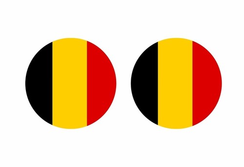 Autocollant sticker rond - 2x,