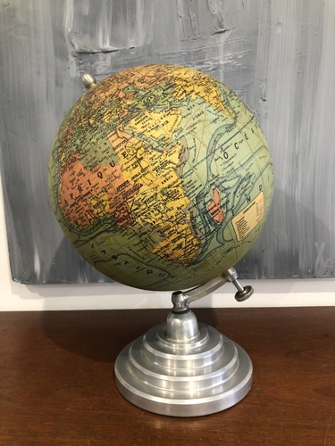 Ancien globe terrestre j - ",