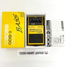 BOSS ODB-3 Bass Over Drive Bass Made in Taiwan Guitar Effect Pedal Used #0015