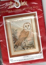 point de croix kit chouette