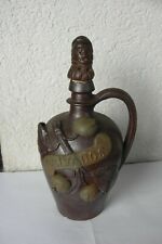 BOUTEILLE EN GRES POUR CALVADOS OU ALCOOL HAUTEUR 21,5