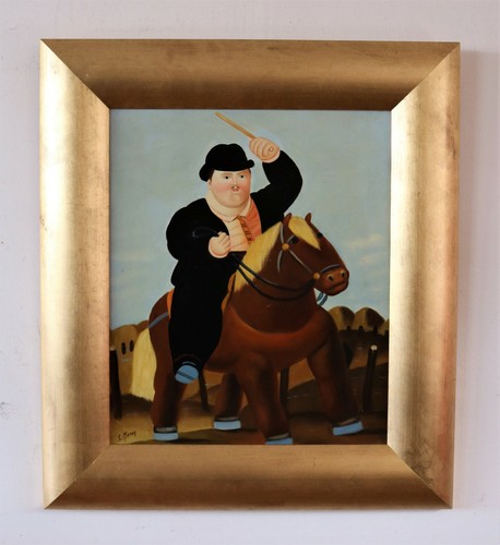 Peinture copie homme - peinture, à