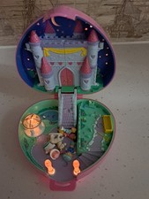 Polly Pocket Light Up Starlight Castle 1992 With Figurines