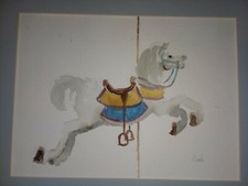 1980s Jean Sauls Watercolor 