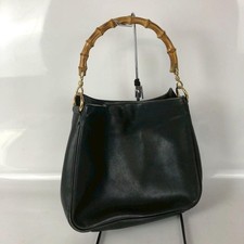 Sac à main GUCCI en cuir noir