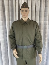 DDR NVA FDA Uniforme De Service D'Été Gris Pierre Lieutenant 1975 Taille G52