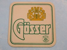Bière de Collection dessous Verre ~Gosser~ Gösser Brewery ( Brau Union), Leoben,