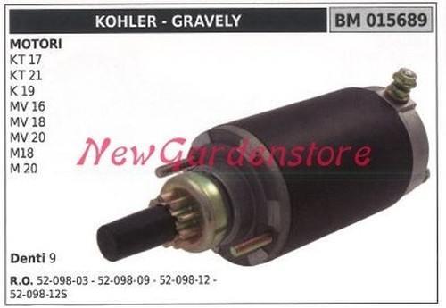 Moteur avancement kohler - d'avancement,
