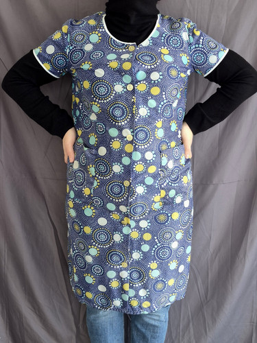 Nylon dederon smock apron - smock,