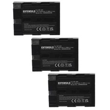 3 Batteries pour Pentax K10D K20D 1600mAh 7,4V