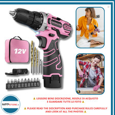 Perceuse Visseuse 12V Rose –