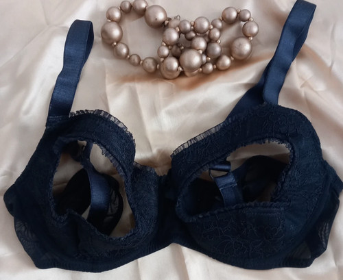Soutien gorge ouvert noir - soutien,
