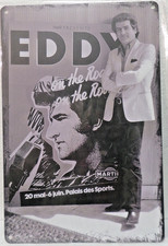 PLAQUE METAL VINTAGE 20X30