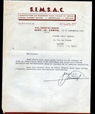 SURY-le-COMTAL (42) FACTORY of BAGS / spare parts BIKES-CYCLES "SIMSAC"