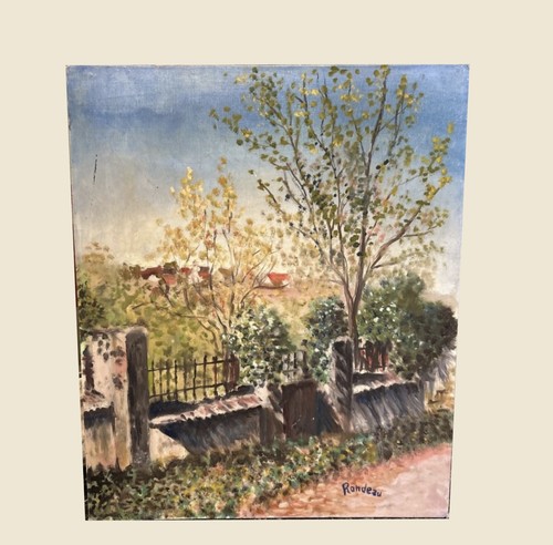 Tableau huile sur - huile, panneau