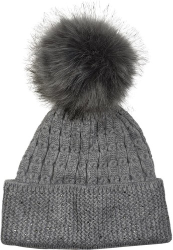 Bonnet pompon doux à - à,
