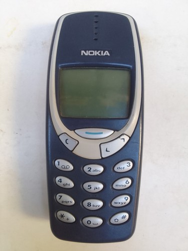 Ancien nokia 3310 bleu - ancien,