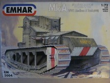 Maquette Char 1/72 EMHAR Ref