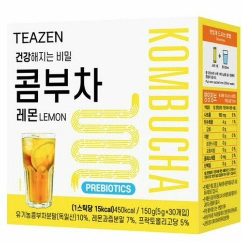 Teazen kombucha lemon - teazen,