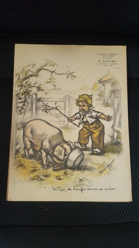 Germaine bouret 1935 dessin - bouret,