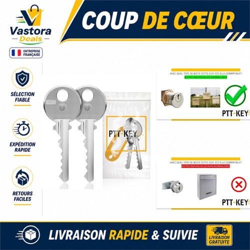 Lot clés pass - clés,