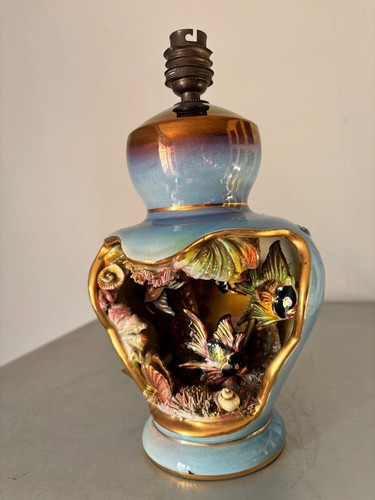 Ancienne lampe céramique - lampe,