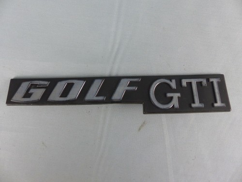 Volkswagen golf gti badge - volkswagen, vw