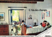1982 TECHNAL ADVERTISING 104 ADVERTISING aluminum shutters (2 pages)