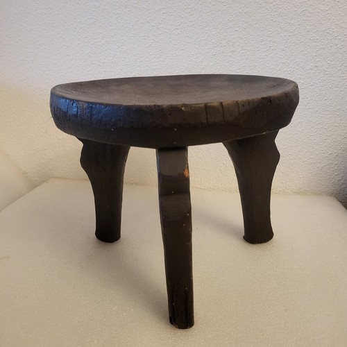 Tabouret africain tripode - tabouret,