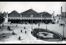 ORLEANS (45) TRAIN STATION & FACTORY COUPLINGS, wall panel "CACO VAN HOUTEN" in 1915