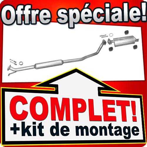 échappement pour suzuki swift - pour,