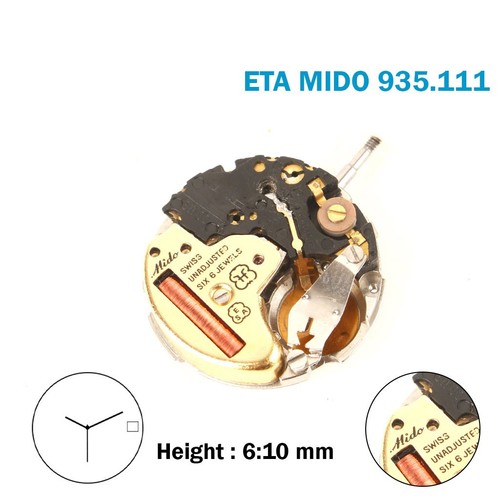 Mouvement montre quartz - de, à