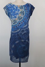 DESIGUAL WOMEN'S DRESS SIZE 42 WOMAN CASUAL VINTAGE DRESS DRESS