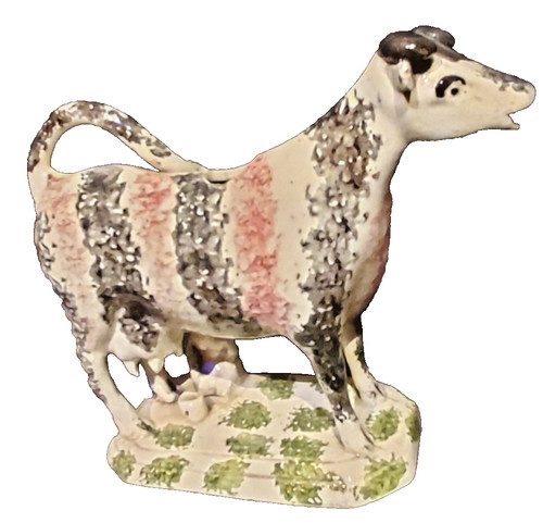 Vache faience crémier - crémier, pratt