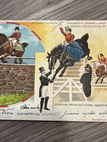 Carte postale 1900 barnum - postale, 1900'