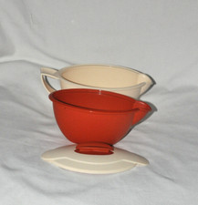 TUPPERWARE Saucière ISO DUO  550ml orange et beige comme neuve